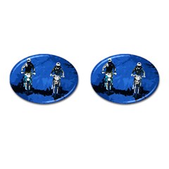 Motorsport  Cufflinks (oval) by Valentinaart