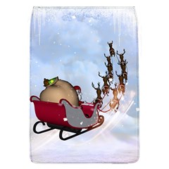 Christmas, Santa Claus With Reindeer Flap Covers (l) 