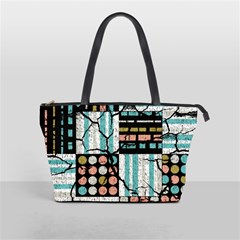 Distressed Pattern Shoulder Handbags by linceazul