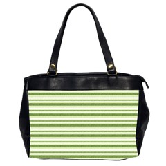 Spring Stripes Office Handbags (2 Sides)  by designworld65