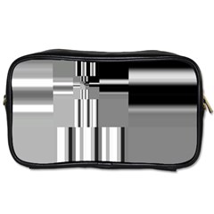 Black And White Endless Window Toiletries Bags 2-side by designworld65