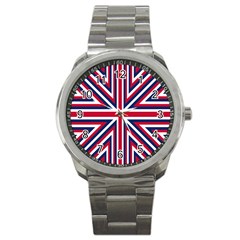 Alternatively Mega British America Sport Metal Watch by Mariart