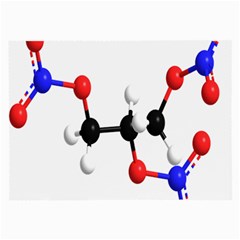 Nitroglycerin Lines Dna Large Glasses Cloth (2-side) by Mariart