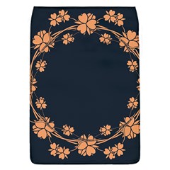 Floral Vintage Royal Frame Pattern Flap Covers (l) 