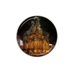 Dresden Frauenkirche Church Saxony Hat Clip Ball Marker (4 Pack) by Nexatart