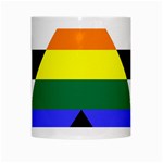 Straight Ally flag White Mugs Center