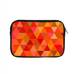 Red Hot Triangle Tile Mosaic Apple Macbook Pro 15  Zipper Case by Nexatart