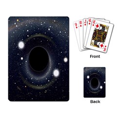 Brightest Cluster Galaxies And Supermassive Black Holes Playing Card by Mariart