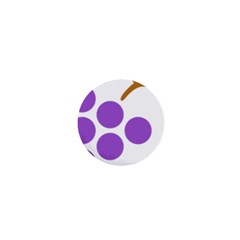 Fruit Grape Purple 1  Mini Buttons by Mariart