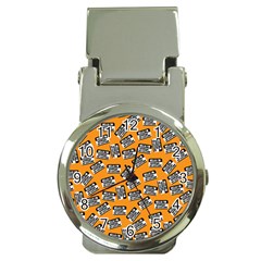 Pattern Halloween Wearing Costume Icreate Money Clip Watches by iCreate