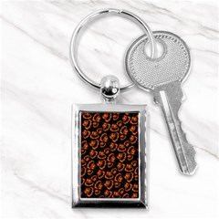 Pattern Halloween Jackolantern Key Chains (rectangle)  by iCreate