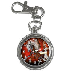 Awesome Steampunk Horse With Wings Key Chain Watches by FantasyWorld7