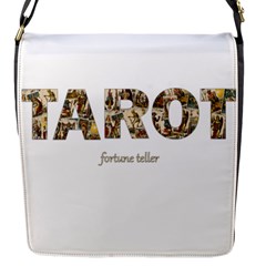 Tarot Fortune Teller Flap Messenger Bag (s) by Valentinaart