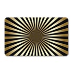 art deco goldblack Magnet (Rectangular) Front