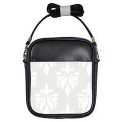 Fleur De Lis Girls Sling Bags by NouveauDesign