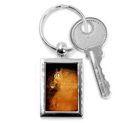 The Funny, Speed Giraffe Key Chains (rectangle)  by FantasyWorld7