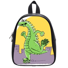 Dragon School Bag (small) by Celenk