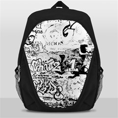 Graffiti Backpack Bag by Valentinaart