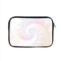 Mother Of Pearls Luxurious Fractal Spiral Necklace Apple Macbook Pro 15  Zipper Case by jayaprime