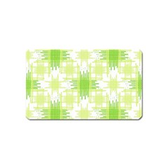 Intersecting Lines Pattern Magnet (name Card) by dflcprints