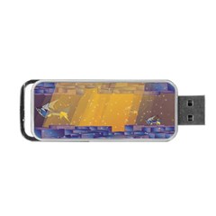 Up Down City Portable Usb Flash (one Side) by berwies