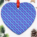 Pattern Heart Ornament (Two Sides) Front