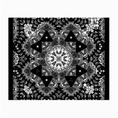 Mandala Calming Coloring Page Small Glasses Cloth (2-side) by Celenk