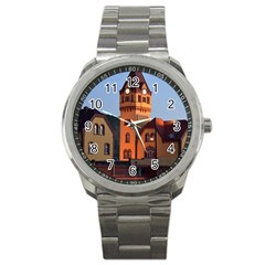 Blue Hour Colliery House Sport Metal Watch by Celenk