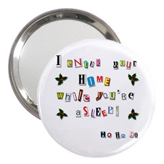 Santa s Note 3  Handbag Mirrors by Valentinaart