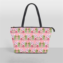 Floral Pattern Shoulder Handbags by SuperPatterns