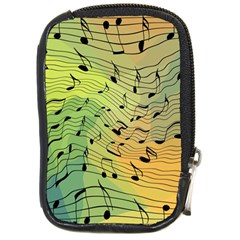 Music Notes Compact Camera Cases by linceazul