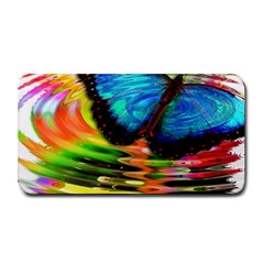 Blue Morphofalter Butterfly Insect Medium Bar Mats by Celenk