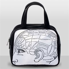 Brain Chart Diagram Face Fringe Classic Handbags (one Side) by Celenk