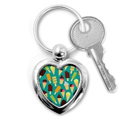 Summer Treats Key Chains (heart)  by Bigfootshirtshop