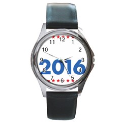 Wtf? 2016 Round Metal Watch by dreiser