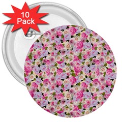 Gardenia Sweet 3  Buttons (10 Pack)  by jumpercat