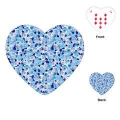 Gardenia Cold Playing Cards (heart)  by jumpercat