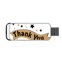 Thank You Lettering Thank You Ornament Banner Portable Usb Flash (one Side) by BangZart