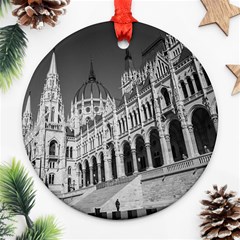 Architecture Parliament Landmark Ornament (round) by BangZart