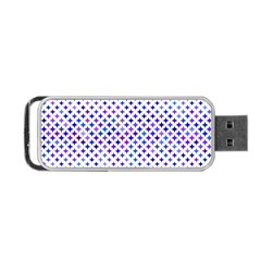 Star Curved Background Geometric Portable Usb Flash (one Side) by BangZart