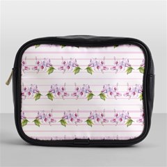 Floral Pattern Mini Toiletries Bags by SuperPatterns