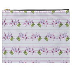 Floral Pattern Cosmetic Bag (xxxl)  by SuperPatterns