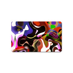 Abstract Background Design Art Magnet (name Card) by Celenk