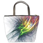 Fractal Art Paint Pattern Texture Bucket Bags Back