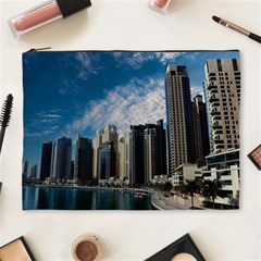 Skyscraper City Architecture Urban Cosmetic Bag (xl) by Celenk