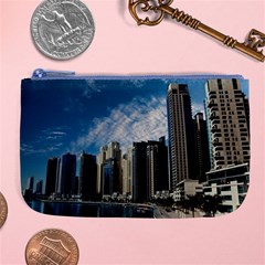 Skyscraper City Architecture Urban Large Coin Purse by Celenk