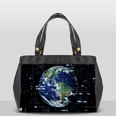 Earth Internet Globalisation Office Handbags (2 Sides)  by Celenk