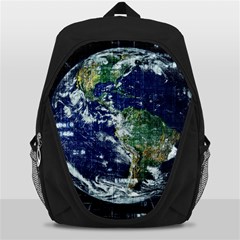 Earth Internet Globalisation Backpack Bag by Celenk