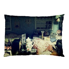 Abandonded Dollhouse Pillow Case (two Sides) by snowwhitegirl