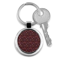 Music Stars Brown Key Chains (round)  by snowwhitegirl